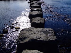 Rhuddgaer Stepping Stones